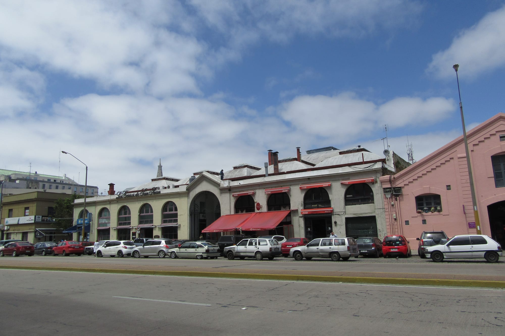 A historic covered market building